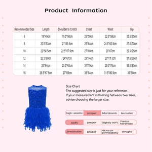 Vestido de Terciopelo con Braguita Integrada para Niñas de 6 a 16 Años, para Espectáculos de Danza, Ropa de Fabricación Propia - Product Image 6