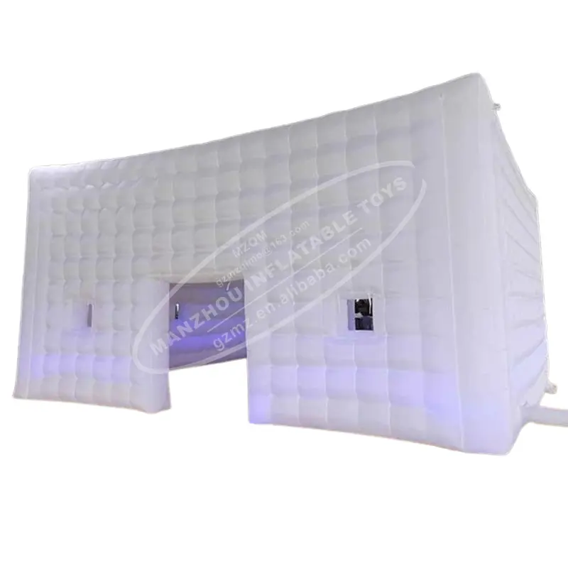 Cabina DE FOTOS inflable LED recinto Cámara inflable tienda cubo club nocturno tienda boda para la venta