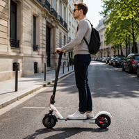 Trottinette électrique S5-3B 36V 10.4Ah à batterie lithium, en alliage d'aluminium, 350W, vitesse jusqu'à 30km/h, compatible APP, charge maximale 150kg, vente en gros directe usine