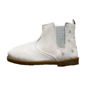 2024 haute qualité enfant botte de neige antidérapant bébé garçons chaussures chaussures pour bébés couleur unie hiver chaussures en coton pour enfants