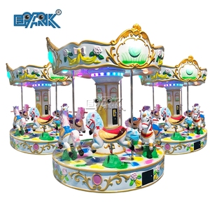 Amusement Arcade Game Machine Kiddie Indoor Buitenspeeltuin Kiddie Ritten Carrousel Paard - Product Image 4