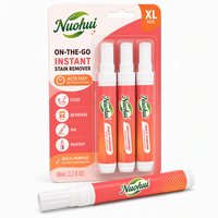 Stylo Détachant Instantané Portable 6ml pour Taches d'Huile sur Vêtements et Tissus – Produit de Nettoyage Lapiz Quitamanchas Stylo Effaceur