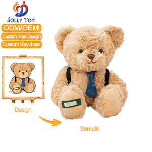 ผู้ผลิตตุ๊กตาขนนุ่ม ขายส่ง ตุ๊กตาหมีเท็ดดี้แบบกำหนดเอง ออกแบบตุ๊กตาสัตว์น่ารักนุ่มนิ่มสำหรับเด็ก - Product Image 1