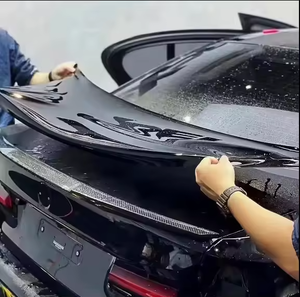 Film protecteur de peinture automobile auto-réparateur PPF 1,52*15m Noir brillant Protection de carrosserie Résistant aux rayures et aux UV 3m TPU - Product Image 2