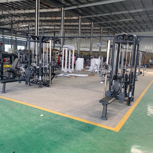 Attrezzatura da Bodybuilding Ganas Professionale Commerciale Multifunzione <span class=keywords><strong>per</strong></span> Allenamento della <span class=keywords><strong>Forza</strong></span> Macchina Multi Jungle a 8 Stazioni con Cavi - Product Image 4