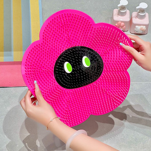 Moderna Herramienta de Masaje de Pies de Silicona con Forma de Flor, Tapete de Baño de TPR para Lavar los Pies, Herramienta Práctica para el Lavado de Pies - Product Image 2