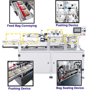 Máquina empacadora <span class=keywords><strong>de</strong></span> corteza <span class=keywords><strong>de</strong></span> panqueque para Apple Pie Bolsas grandes a granel Multifuncional Mille-feuille Pancake Flat Bag Pusher - Product Image 4