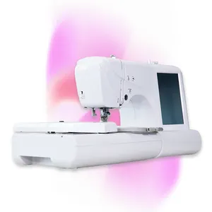 Hot selling multi-function single needle automatic domestic household computerized embroidery sewing machine