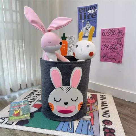 Dirty Clothes Shoe Magazine Plush Toy Desk Makeup Storage Basket Organizer