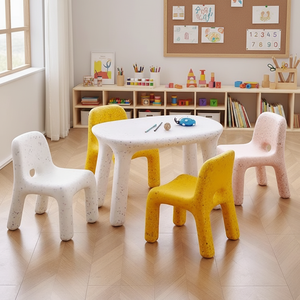 Chaises pour <span class=keywords><strong>enfants</strong></span>, tabourets bas, bancs, chaises <span class=keywords><strong>de</strong></span> salle à manger modernes et portables en plastique PE pour la maternelle et la maison - Product Image 4