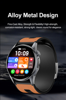 Reloj Inteligente para Hombre, Monitor de Presión Arterial, Reloj Inteligente Personalizado, Monitor de Salud
