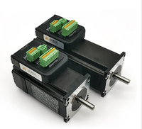 Motor Stepper terintegrasi Nema23 1,5nm Nema 23 Motor Stepper Loop tertutup dan Driver