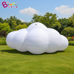 Nubes Inflables Gigantes Publicitarias con Luces LED, Globo Inflable Personalizado con Forma de Nube para Decoración de Escenarios de Eventos - Product Image 2