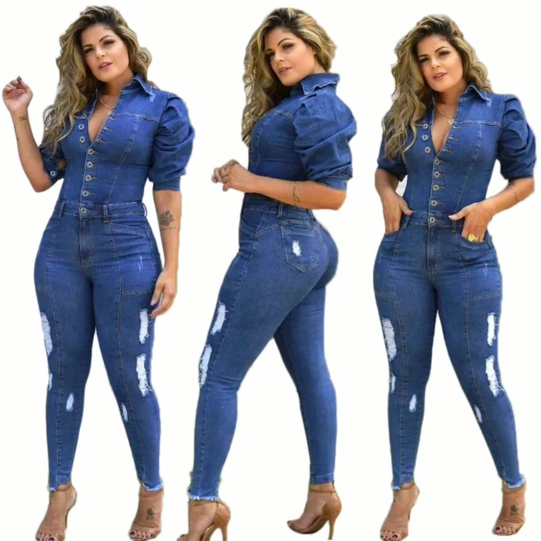Plus Size Denim Jumpsuits Flattering Stylish Solutions