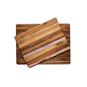 <span class=keywords><strong>Planche</strong></span> à découper en bois de teck extra large avec poignées Cadeau parfait pour la fête des pères pour <span class=keywords><strong>papa</strong></span> ou mari Blocs à découper - Product Image 1
