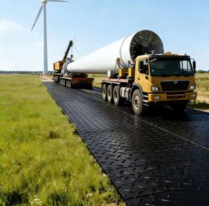 Tapis de protection du sol 4x8 pour l'herbe et la foresterie, résistants aux tracteurs et aux engins lourds, préviennent les sillons. - Product Image 6