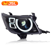 Feux de voiture pour Toyota Hilux VIGO, phares LED 2011-2014, feux de jour Hilux, clignotants, feux de route, ensemble de lentilles Angel Eye