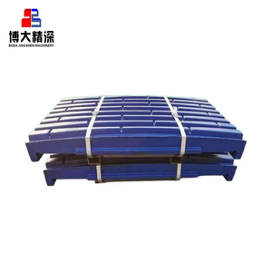 Máy Nghiền Hàm C110 Khai Thác Quặng Phụ Tùng Hao Mòn Tấm Hàm Cố Định/Di Chuyển Được - Product Image 2