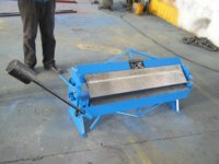PBB1270 2 Pliatrice manuelle pour tôles et boîtes en alliage d'aluminium de 0,1 à 2 mm et 1200 mm avec garantie de 2 ans
