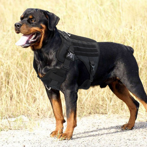 Tactical Dog Vest Nylon Waterproof Training Vest For Large Medium Dogs Agility Training Pet Gear - Product Image 4