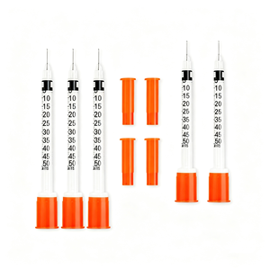 Jeringa para <span class=keywords><strong>Insulina</strong></span> de <span class=keywords><strong>1</strong></span> ml, 30G, 5/16'', Uso Veterinario, Calibre 29, 13 mm - Product Image 3