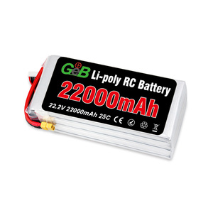 UAV muticopter 25C LiPo battery discharge current 6 s 22,2 V 22000 mAh battery - Product Image 1