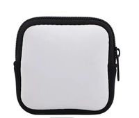 Vente en gros d'ébauches de sublimation petite pochette sac porte-monnaie pochette Airpads