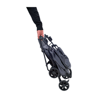 Poussette bébé légère pliable, poussette de voyage portable, landau bébé pouvant s'asseoir et se coucher, poussette compacte pour avion