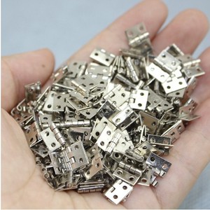 Furniture Hinge 8x10mm Copper Surface Mount Durable Packaging <b>Box</b> Use - Product Image 3