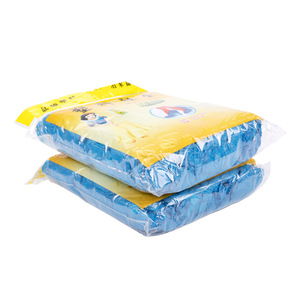 Disposable <b>Shoe</b> Covers Blue <b>PE</b> Plastic Dust Proof For Household And Commercial Use 40 Packs Per Carton - Product Image 1