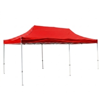 Tente pliante pop-up personnalisée avec logo, 3x3 10x10, en aluminium et acier, imperméable, pour salons professionnels et événements extérieurs, directement de l'usine