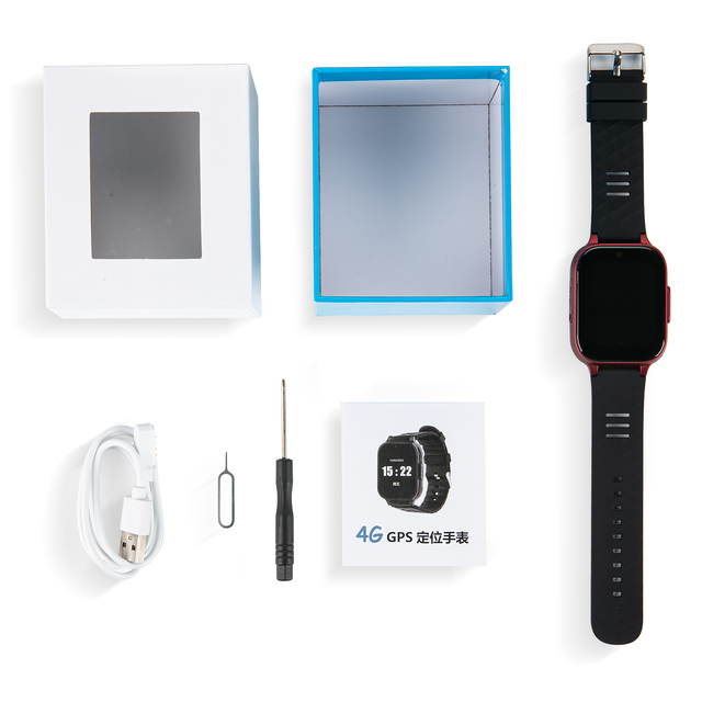 2023 Waterproof Reachfar 4G LTE Elderly Fall Detection Sos Button Watch Gps Camera tracker Tracking Device for Alzheimer