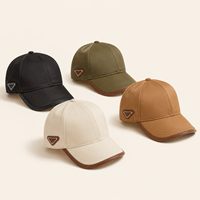 Nouvelle Casquette de Baseball Unisexe en Nylon de Haute Qualité à 6 Panneaux, Forme Triangulaire Inversée, Tendance, Formelle, Protection Solaire, Universelle et Assortie