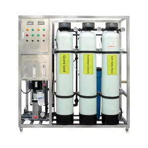 500LPH 1000LPH Sistem Osmosis Terbalik Perawatan Air Minum Murni