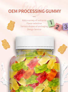 Gomitas Veganas Sin Azúcar con Sabor a Frutas, Mezcla de Frutas y Verduras, Multivitamínico, Suplemento para la Salud de Adultos - Product Image 5