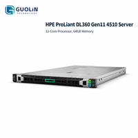 Server Rak HPE ProLiant DL360 Gen11 4510 1U yang Dioptimalkan untuk Virtualisasi, Cloud Hosting, dan Workload Server Multi-Tenant