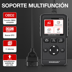 เครื่องสแกน OBD2 สำหรับระบบเครื่องยนต์ยานยนต์ เครื่องมือวินิจฉัย<span class=keywords><strong>รถยนต์</strong></span> ตรวจจับ OBD รองรับหลายภาษา สำหรับการค้าต่างประเทศ ขายส่ง - Product Image 5