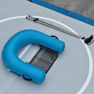 Chaise d'eau gonflable pliable en forme de U <span class=keywords><strong>avec</strong></span> dégonflage rapide pour un rangement facile, économise 70 % d'espace, idéale pour les locataires d'appartements - Product Image 6