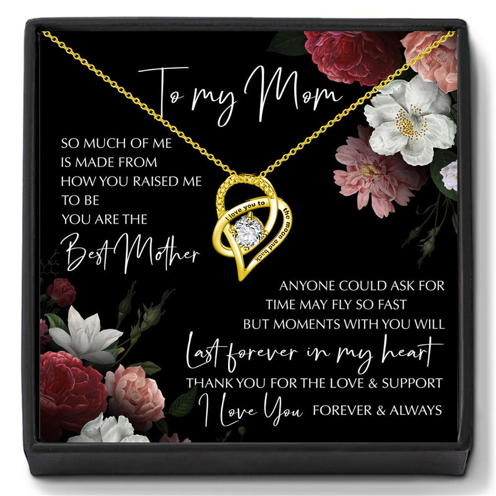 Necklace Gold + Gift Box (English Card)