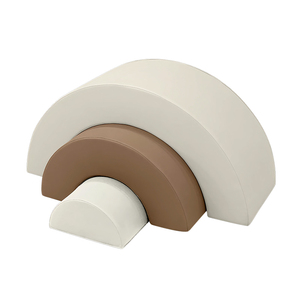 Bloques de Escalada para Bebés, Arco de Escalada Arcoíris, Túnel de Juego de Espuma Suave, Equipo de Juegos para Interiores para Niños - Product Image 4