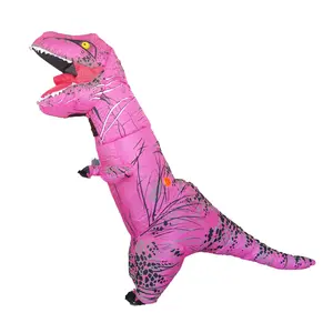 Hồng khủng long Inflatable trang phục và loạt khác khủng long trang phục Inflatable dành cho người lớn trang phục