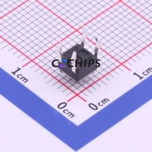 UK-B0201-G4.3-160 Tactile Switch Through hole Component (THT) Switch Single Pole Single Throw Round Button 1.6N Through Hole - Product Image 2