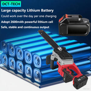 DCT Motosega <span class=keywords><strong>a</strong></span> <span class=keywords><strong>Batteria</strong></span> Elettrica Senza Fili, <span class=keywords><strong>Elettrosega</strong></span> <span class=keywords><strong>Professionale</strong></span> Brushless <span class=keywords><strong>a</strong></span> <span class=keywords><strong>Batteria</strong></span>, Motosega da 16 Pollici con Barra - Product Image 4