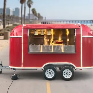 Camión de Comida Personalizado para Negocios en Europa, Restaurante al Aire Libre, Hamburguesas, Papas Fritas, Carrito de Catering, Remolque de Comida Móvil - Product Image 1