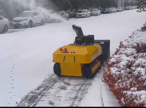 Rups Afstandsbediening Epa Motor Macht Sneeuwschep Sneeuwrobot Met Beste Korting - Product Image 2