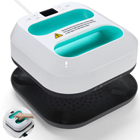 Presse à chaud portable 12*10 pouces pour usage domestique, idéale pour l'impression DTF, DTG et la sublimation – Machine de transfert thermique pour T-shirts
