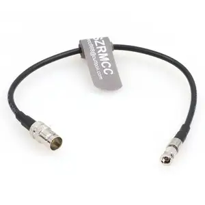 High Density HD Micro BNC to Standard BNC Female 12G-SDI Coaxial Cable for Blackmagic HyperDeck Shuttle Video Assist