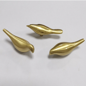 Luxury Solid Brass Bird Cabinet Pulls <strong>Knobs</strong> Stylish Furniture Hardware Decorative Accents Kitchen Drawer <strong>Door</strong> Handle - Product Image 4