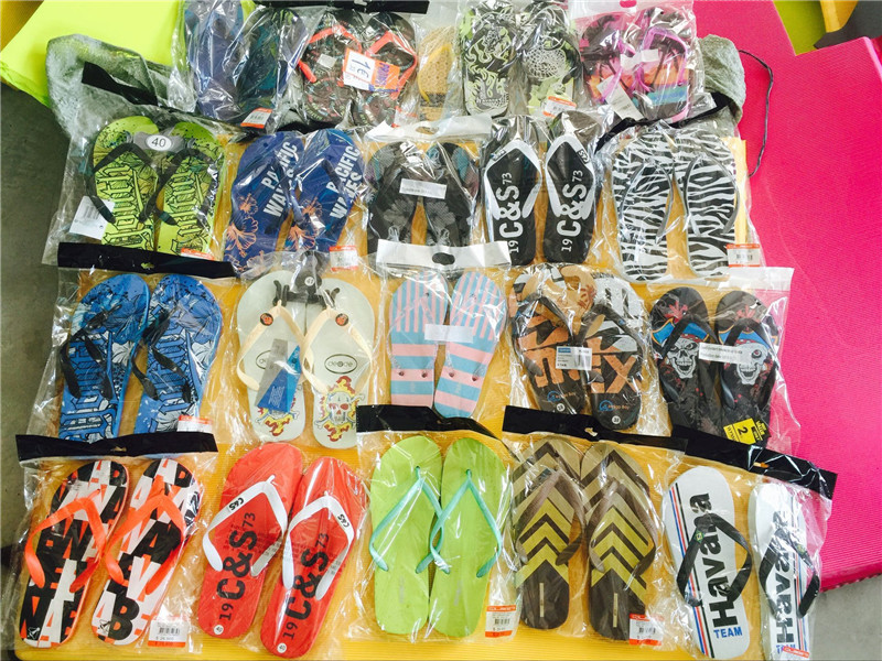 OEM Flipflops Unisex PVC PE Flip Flops Beach Anti-slip Men Flip-Flops Slippers Men