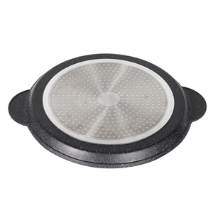 Full Size 28/32/<strong>36</strong>/40cm Diecasting Aluminum Non Stick <strong>Paella</strong> Panseafood Dish <strong>Pan</strong> Marble Coating Pizza <strong>Pan</strong> - Product Image 3